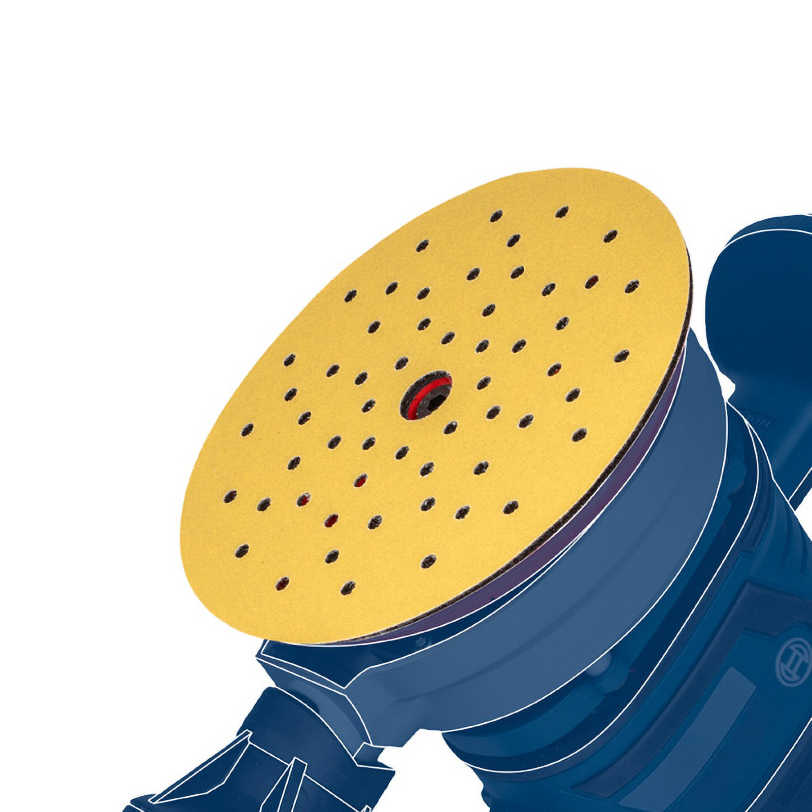 Bosch Polierschwamm-Set 125 mm 2tlg. - 2608623367