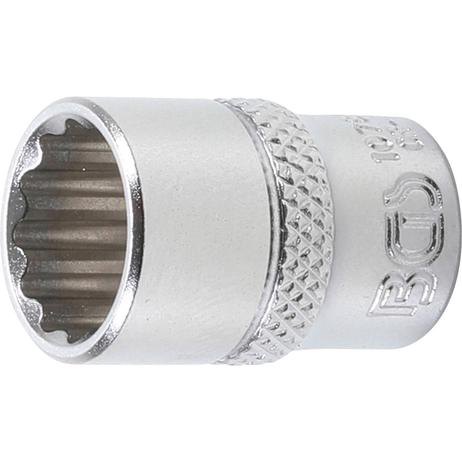 BGS Steckschlüssel-Einsatz Zwölfkant Antrieb Innenvierkant 6,3 mm (1/4") SW 12 mm - 10782