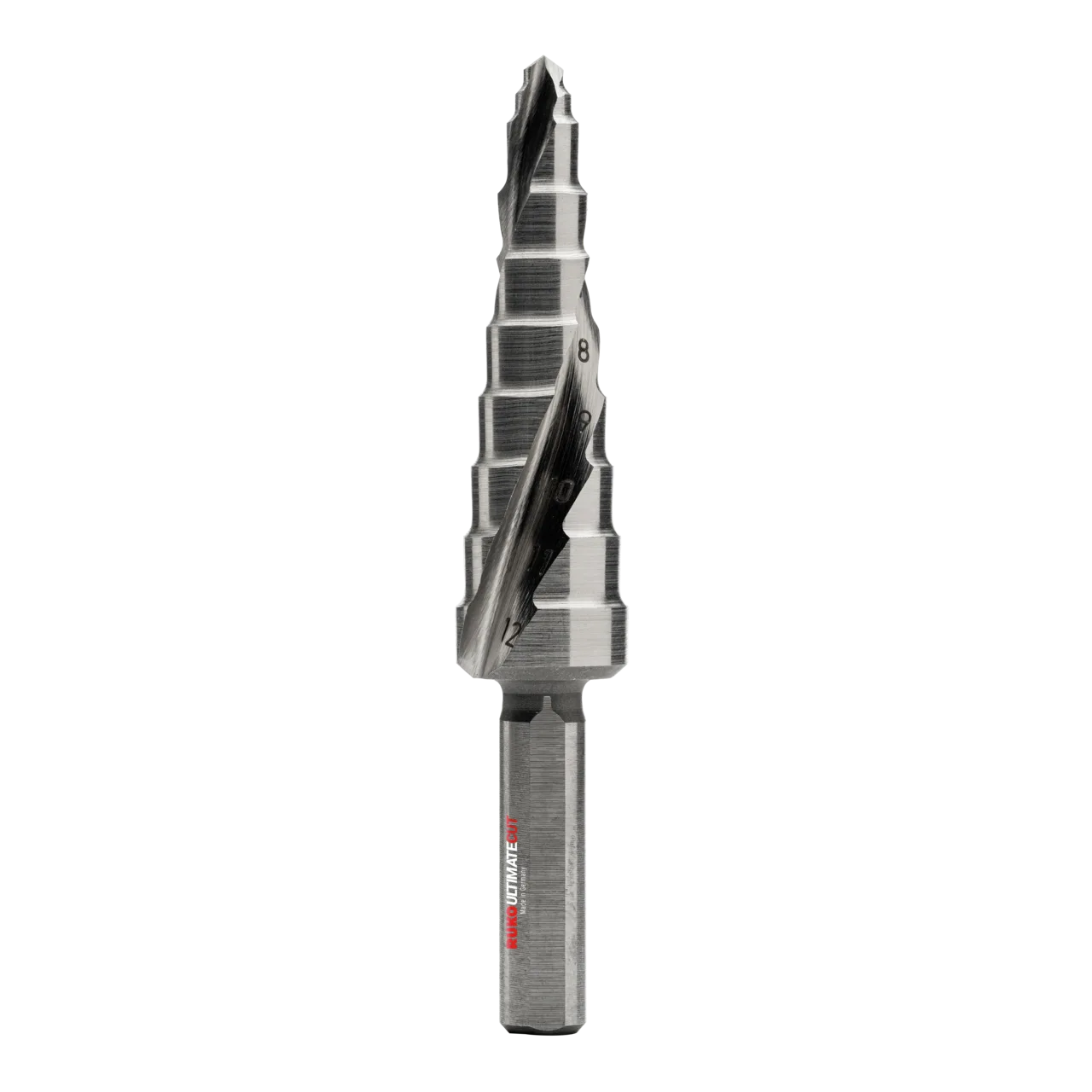 RUKO ULTIMATECUT Stufenbohrer HSS-Co 5 mit FLOWSTEP® Spitze Gr. 0/9 - 101650-9E