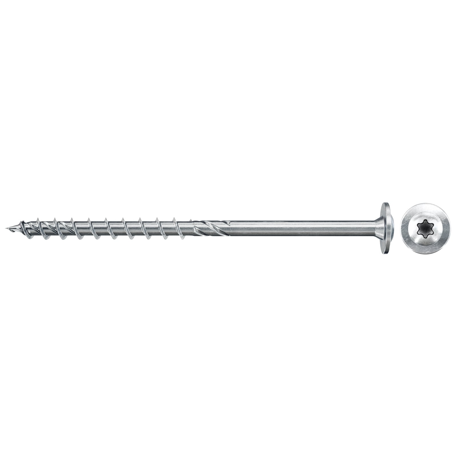 fischer Spanplattenschraube PowerFast FPF II WTP 6,0 x 120 BC 26 Tellerkopf Innenstern TX Teilgew. - 577830