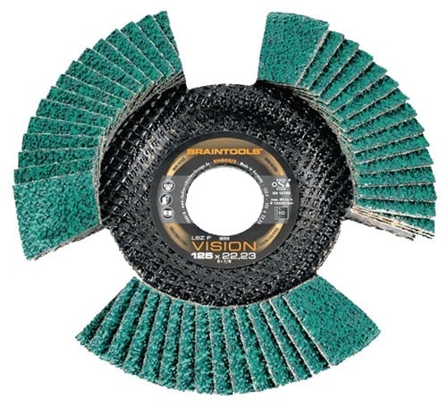 RHODIUS 10x Fächerscheibe VISION COOL konisch INOX ZK