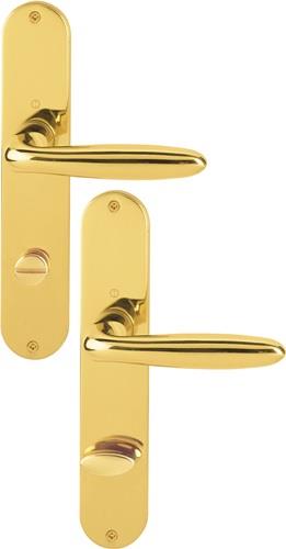 HOPPE Langschildgarnitur Verona M151/302 MS F71 SK/OL 78mm DIN L/R - 2803763