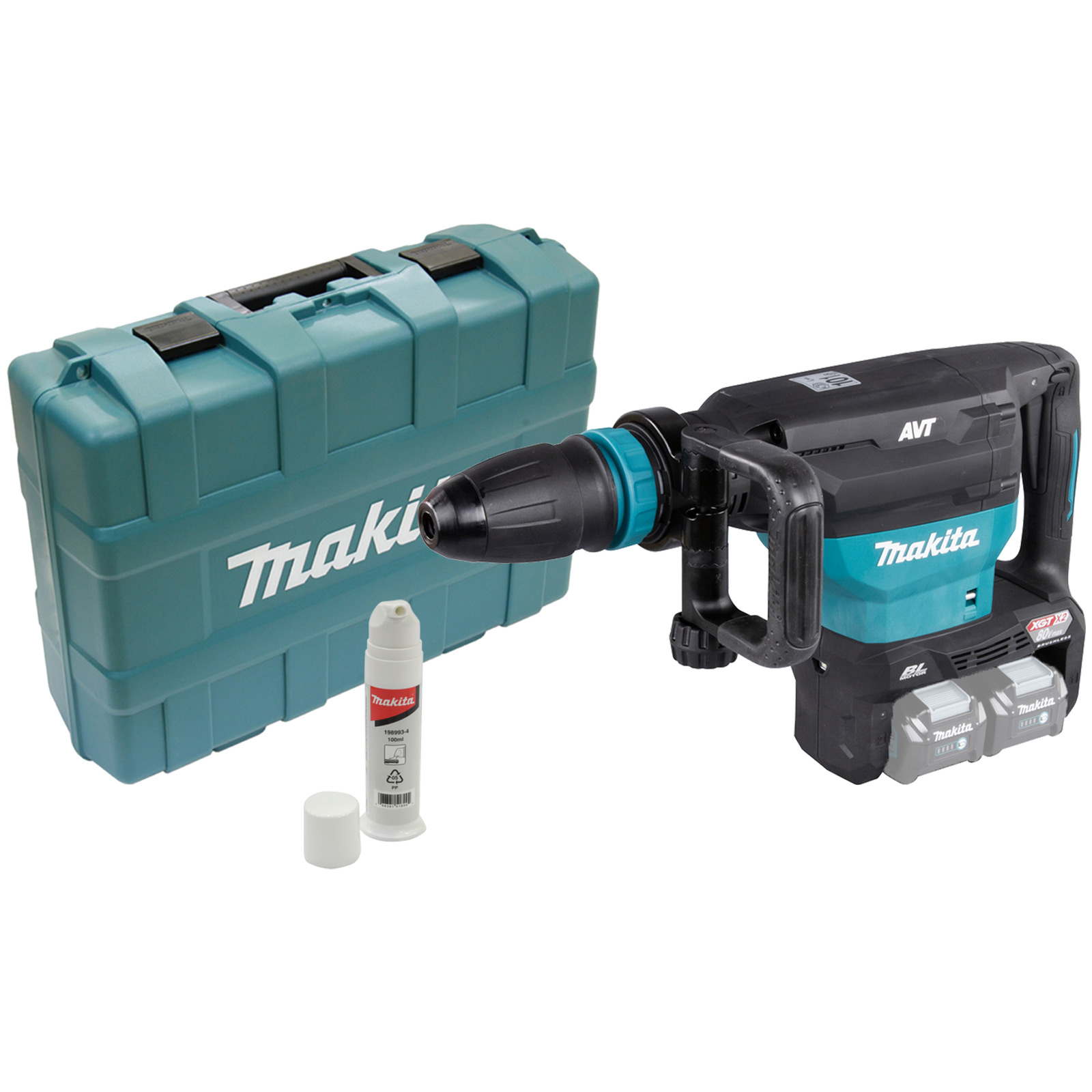 Makita HM002GZ03 Akku-Stemmhammer 2x40V max. Solo im Koffer