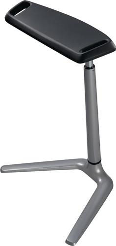 interstuhl Stehhilfe Integralschaum Sitzhöhenverstellung 620 - 850 mm Aluminium silber BIMOS - 9144/2348/2000