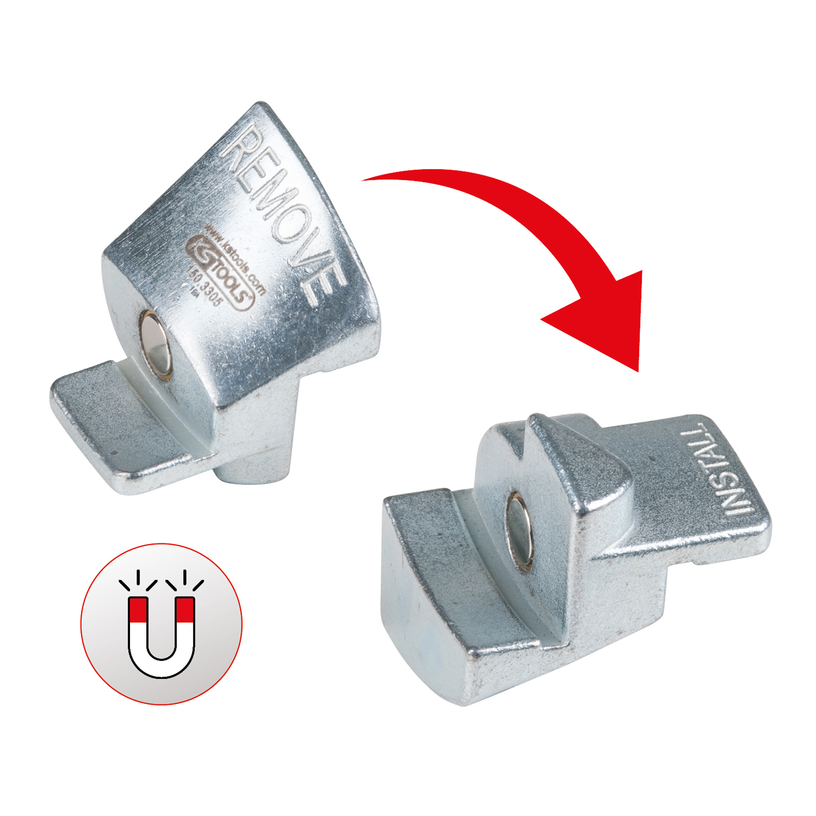 KS TOOLS Keilrippenriemen-Werkzeug - 150.3305