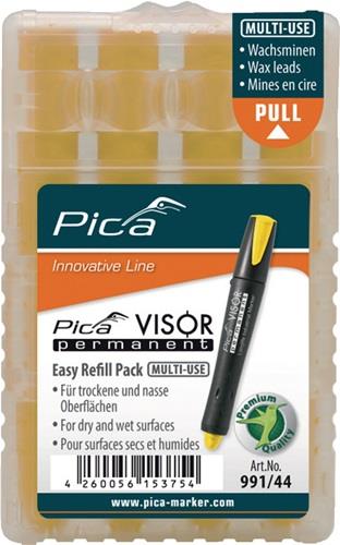 Pica Minenset Visor permanent 4x gelb - 991/44