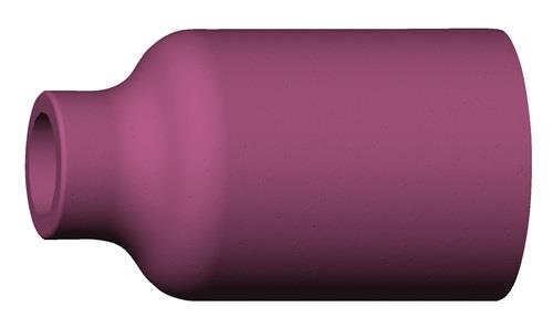 Keramische Gasdüse Gaslinsenausführung D.11mm L.42mm Einsatzgröße 7 A.BINZEL