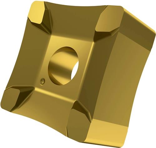 Scarfing-Schneideinsatz ISO SNMX 15-R50:6640 Radius 50mm MT-CVD beschicht. Gold