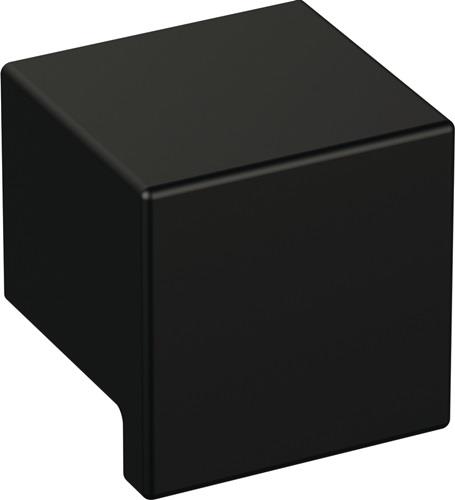 HEWI Möbelknopf 547.32B4 Ku.90 tiefschwarz ma - 547.32B4 90