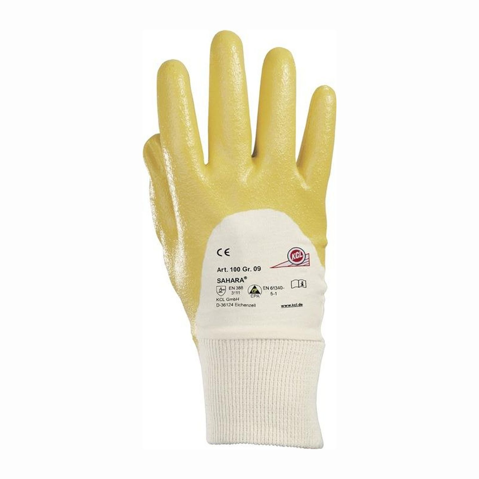Honeywell 10 Paar Handschuhe Sahara 100 gelb