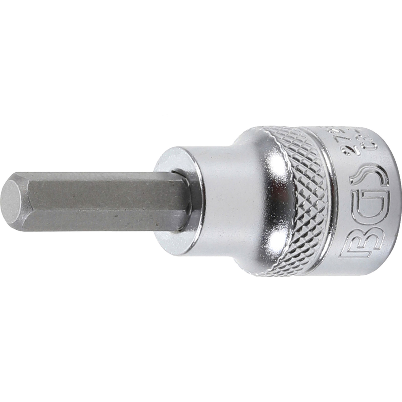 BGS Bit-Einsatz Antrieb Innenvierkant 10 mm (3/8") Innensechskant 1/4" - 2725