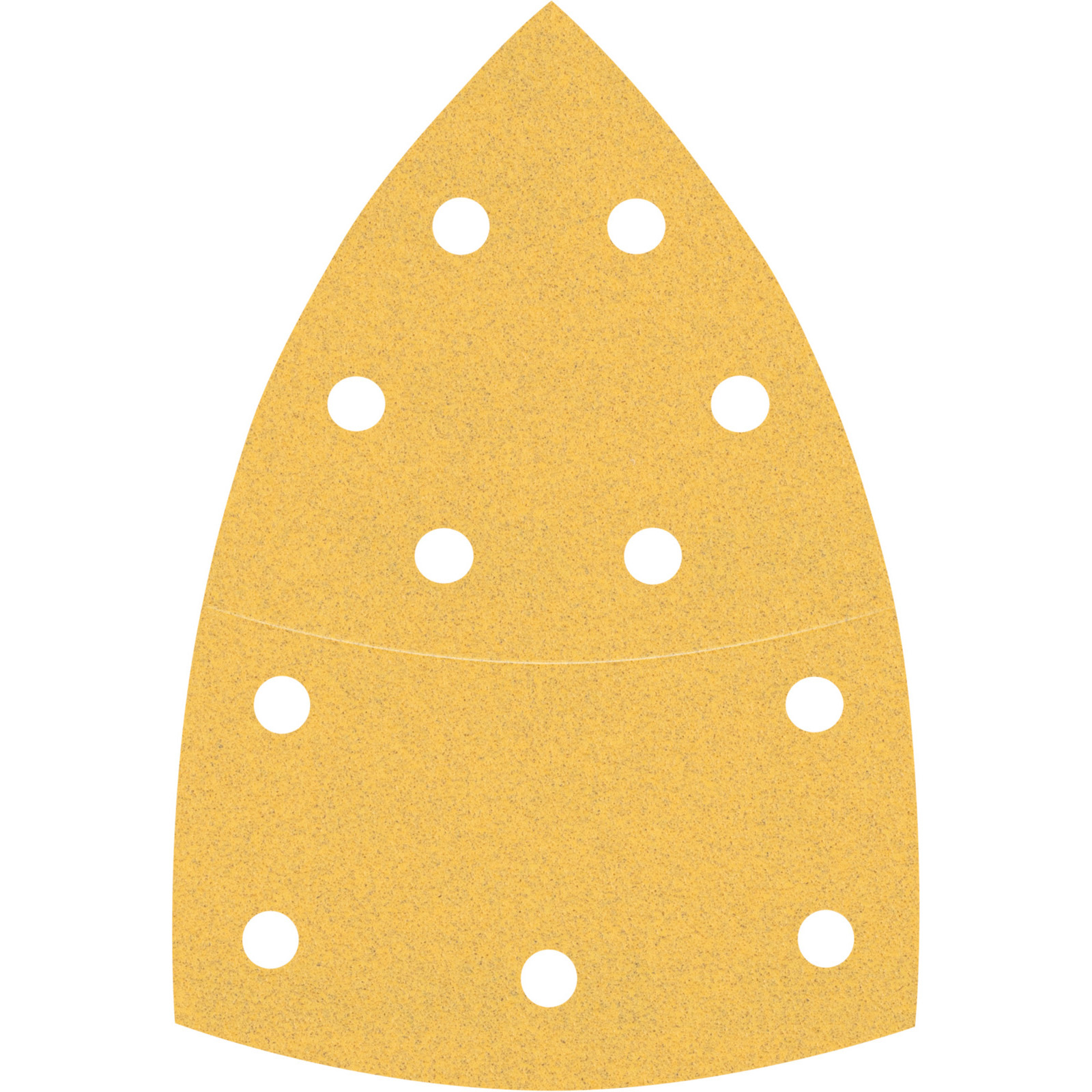 Bosch 10x Expert C470 Schleifpapier mit 11 Löchern für Multischleifer 102 x 62 mm 93 mm