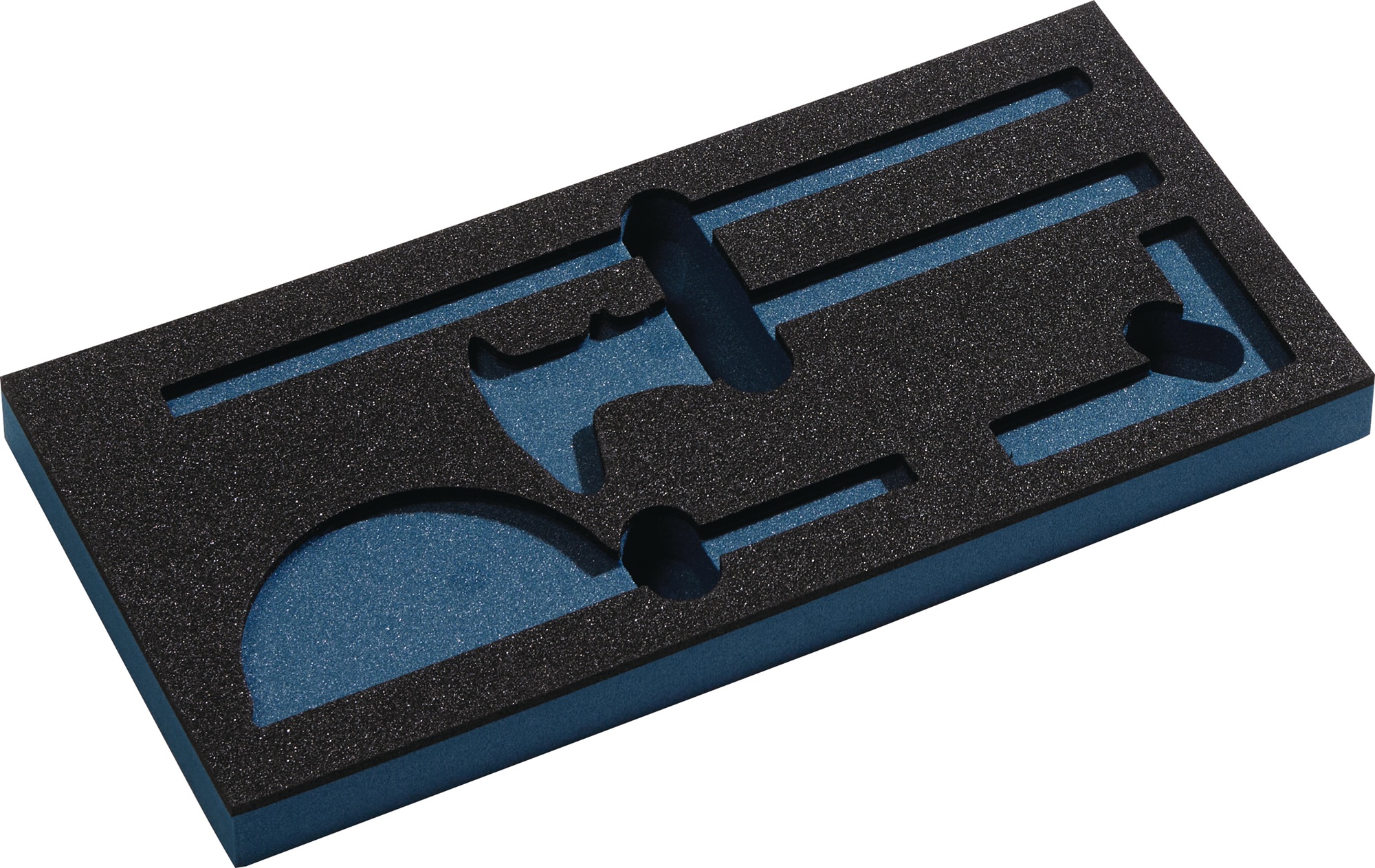 Werkzeugmodul Leereinlage 1/3-Modul 2000 871 253 4-tlg.TECWERK