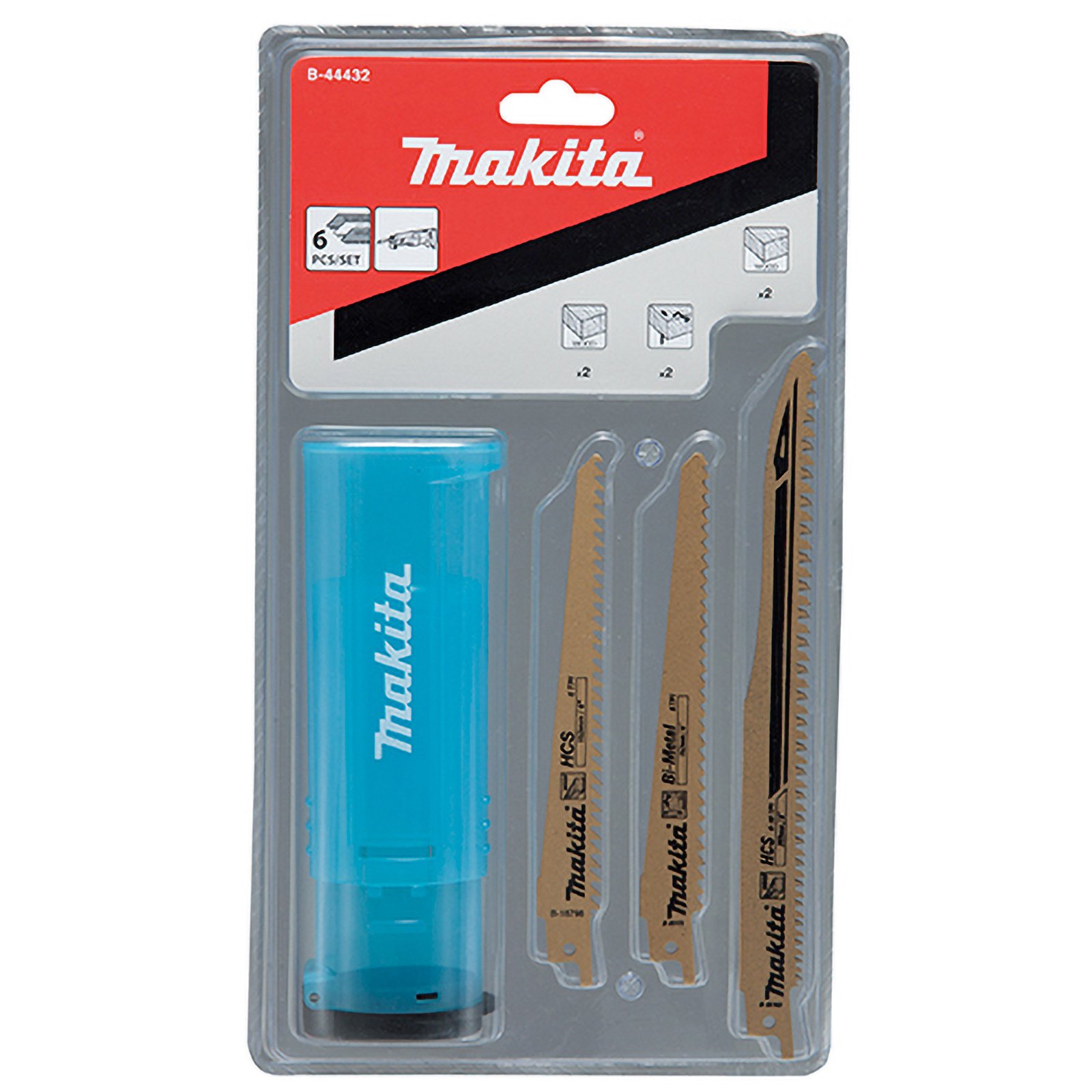 Makita Reciprosägeblatt Sortiment A 6tlg. - B-44432