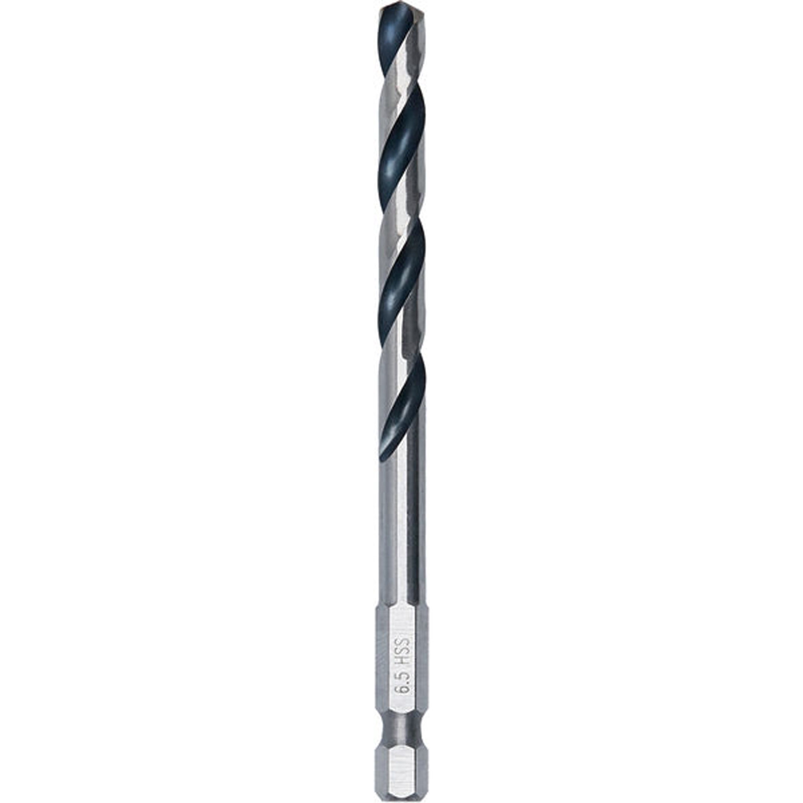 Bosch Metal HSS Spiralbohrer 6,5 x 63 x 107 mm HEX 1/4 Schaft - 2608577875