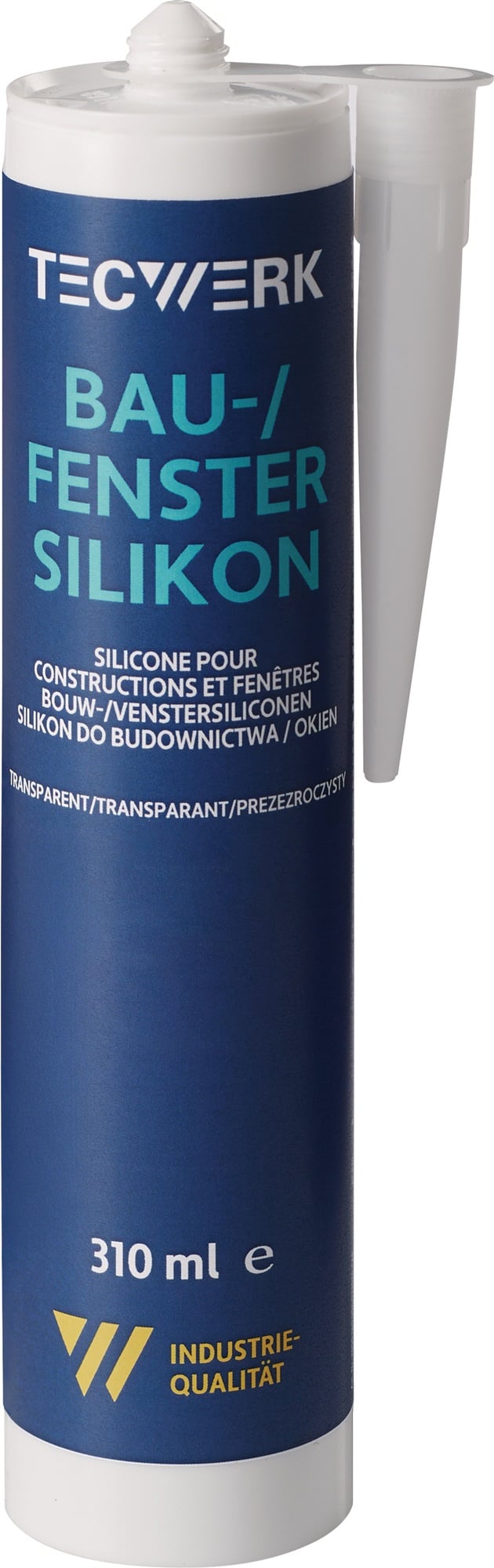 Bau-/Fenstersilikon transp.310ml Kartusche TECWERK