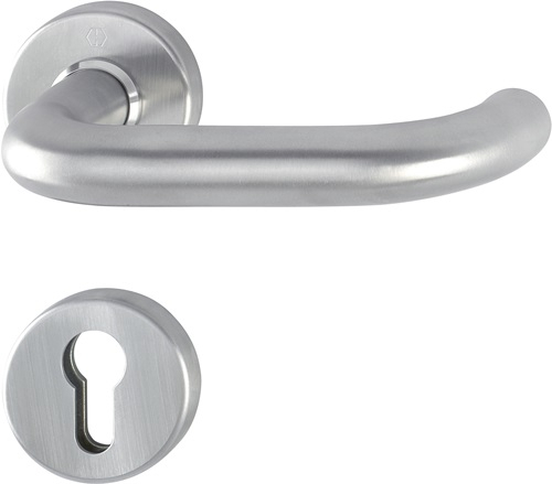 HOPPE Rosettenhalbgarnitur Paris E138Z/42/42S VA F69 4-KT.8mm f.Kombischutz - 3332019