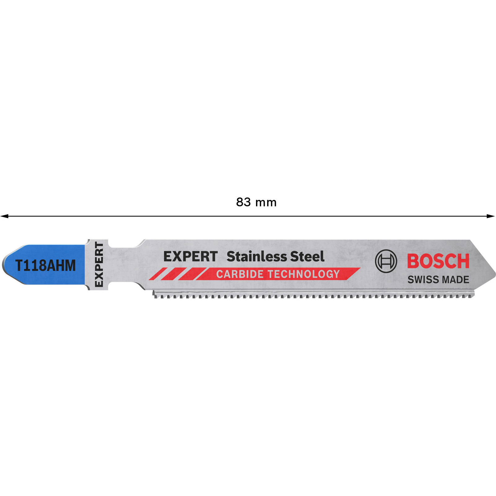 Bosch 3x Expert Stainless Steel T 118 AHM Stichsägeblatt - 2608900561