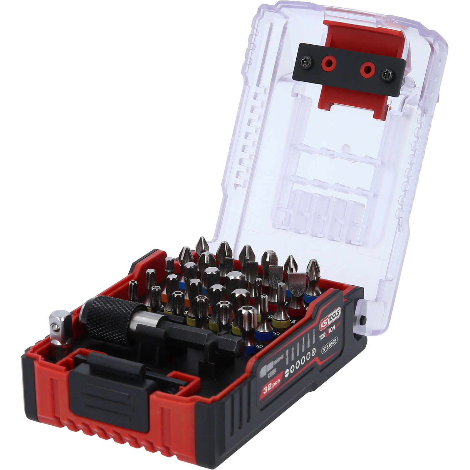 KS TOOLS 1/4" TORSIONpower Bit-Satz im eMONSTER-Akku-Design 32tlg. - 515.6932