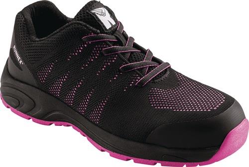 Damensicherheitsschuh GirlStar 5180 Gr.39 schwarz/pink S1P SRC PES RUNNEX