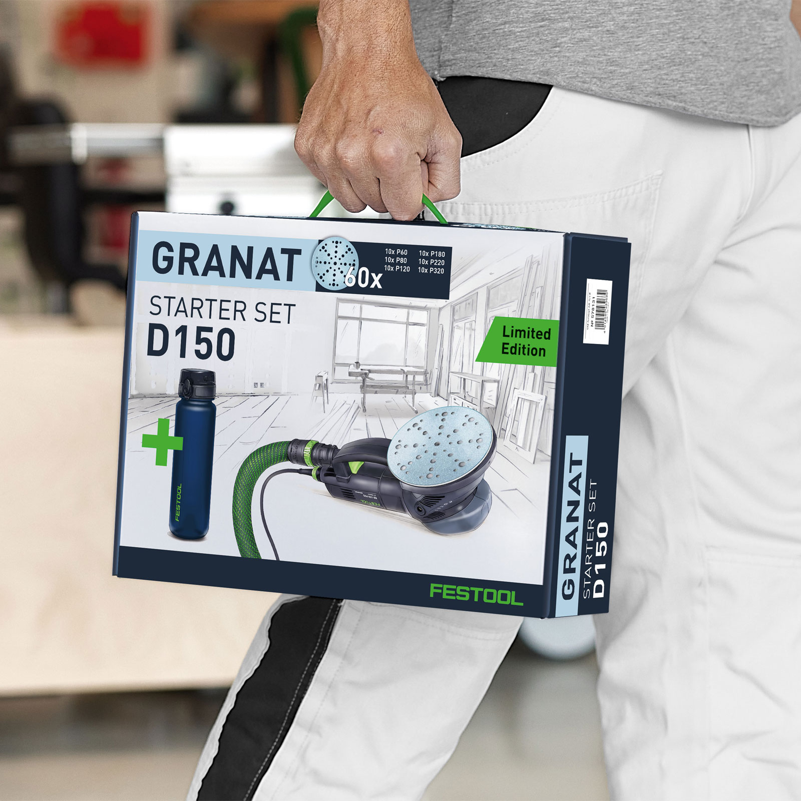 Festool Schleifscheibe STF D150/48 GR-Set P Granat - 578131