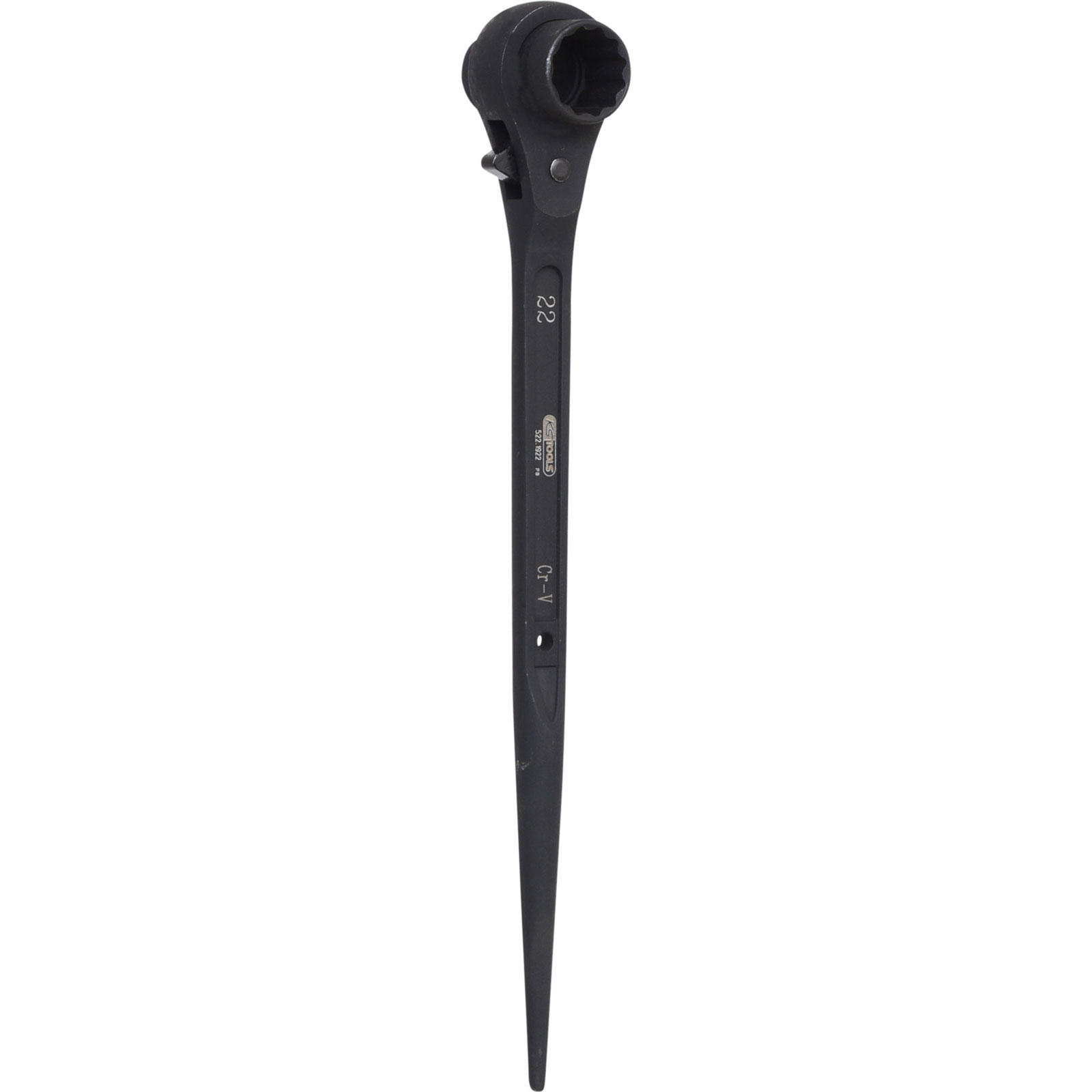 KS TOOLS Gerüstbauschlüssel umschaltbar 19 x 22 mm - 522.1922