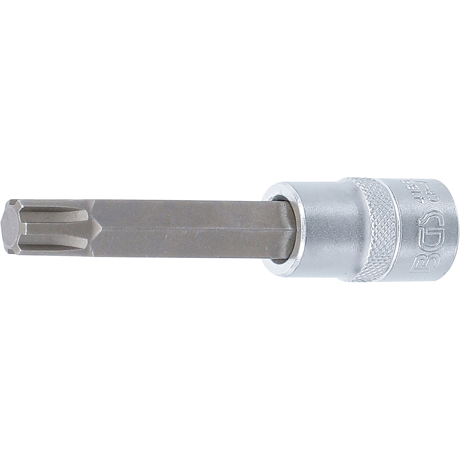 BGS Bit-Einsatz Länge 100 mm Antrieb Innenvierkant 12,5 mm (1/2") Keil-Profil (für RIBE) M12 - 4166