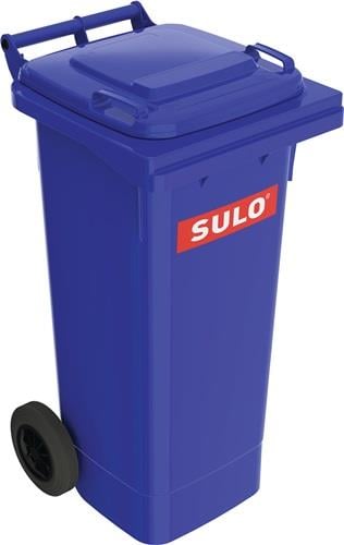 SULO Müllgroßbehälter 80l HDPE blau fahrbar,n.EN 840 - 1088404