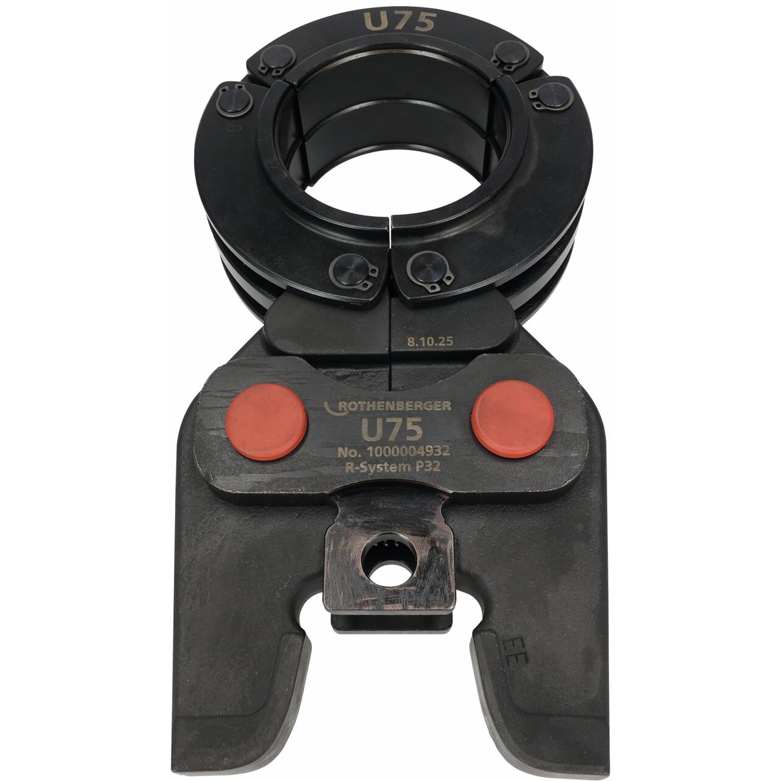 ROTHENBERGER Pressschlinge, U, 75 mm, mit Zwischenbacke - 1000004932