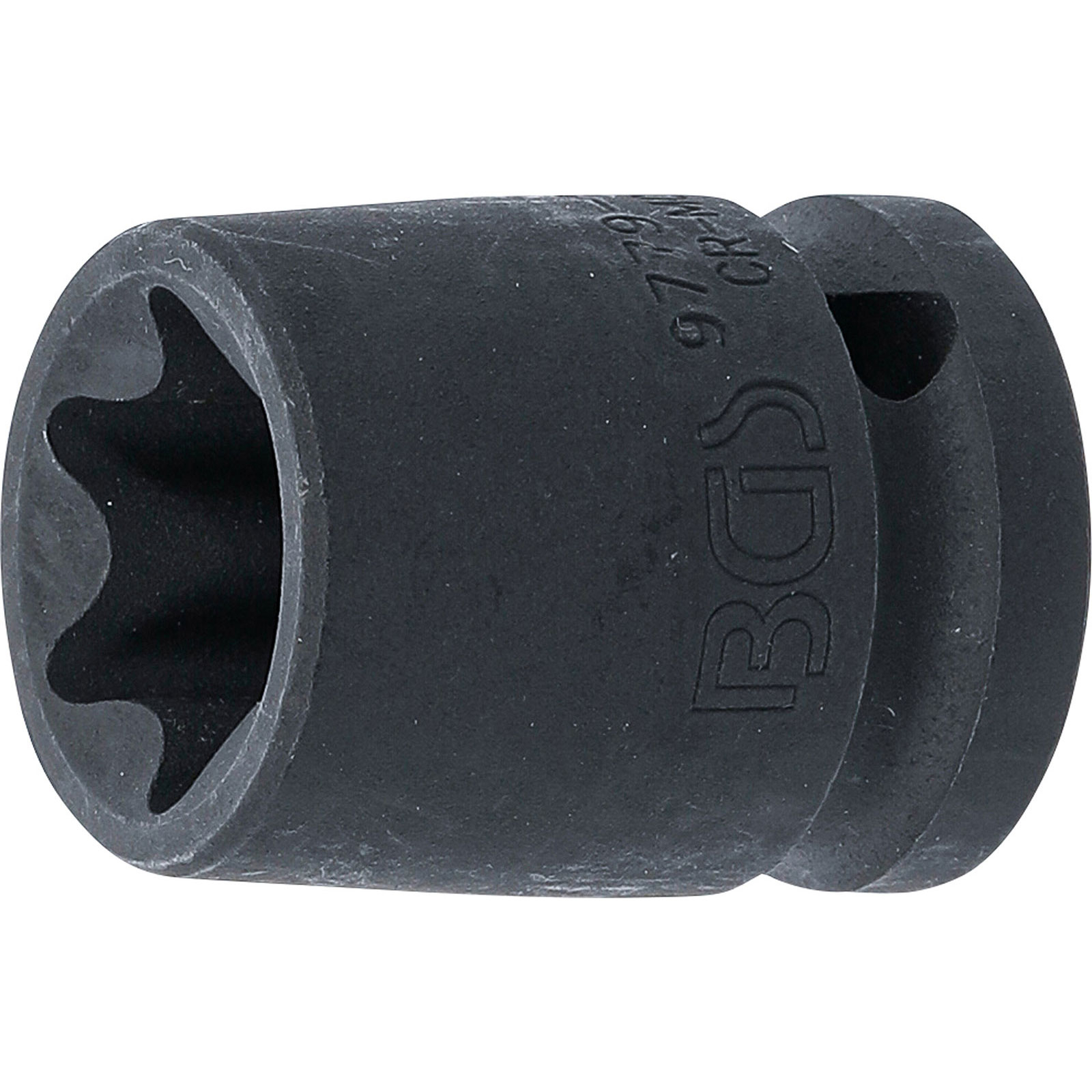 BGS Kraft-Steckschlüssel-Einsatz E-Profil Antrieb Innenvierkant 12,5 mm (1/2") SW E24 - 9779-24