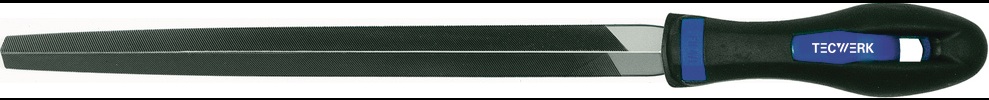 Werkstattfeile DIN 7261 L.200mm Q.14mm Hieb 2 Dreikant 2K-Ergo TECWERK