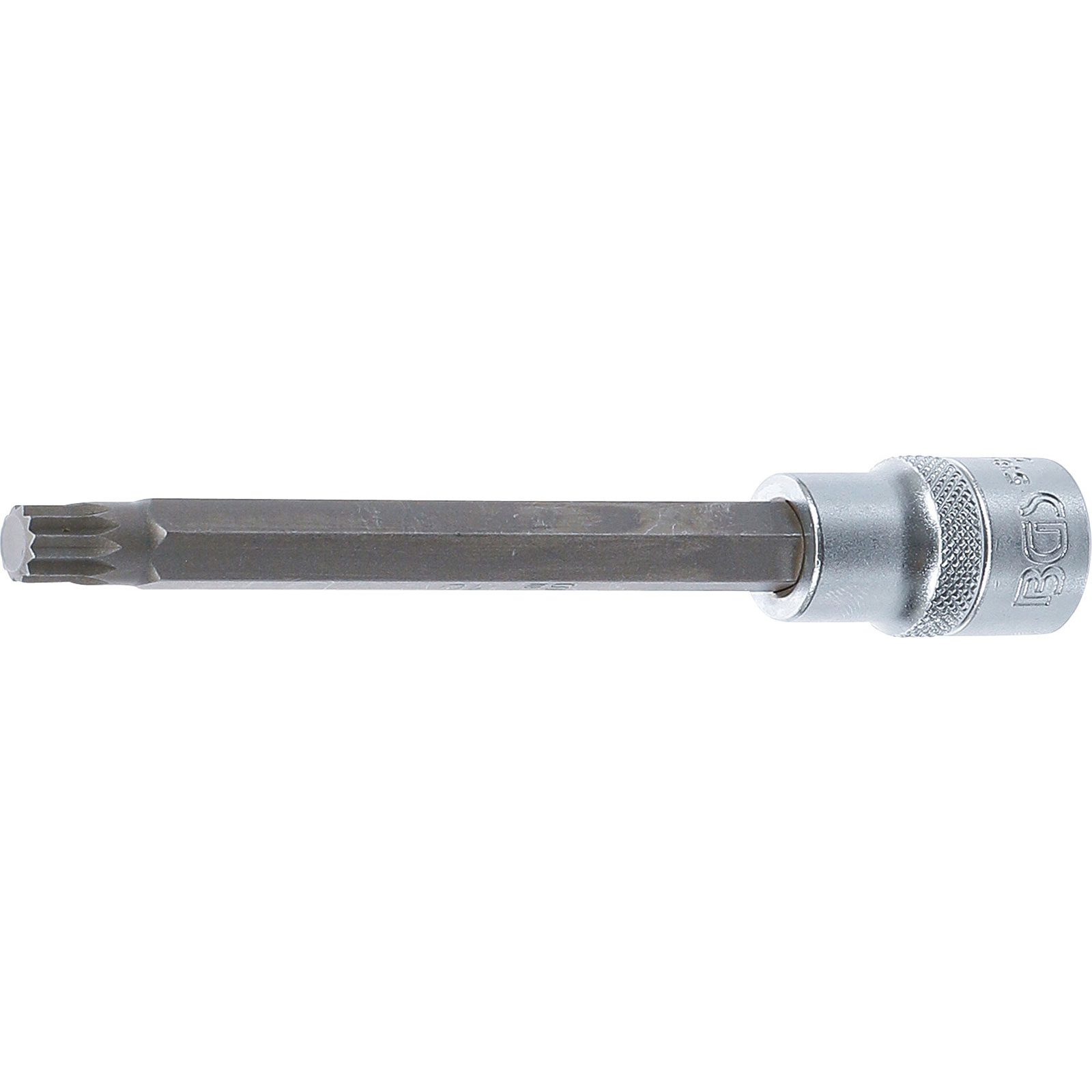 BGS Bit-Einsatz Länge 140 mm Antrieb Innenvierkant 12,5 mm (1/2") Innenvielzahn (für XZN) M10 - 5184-M10
