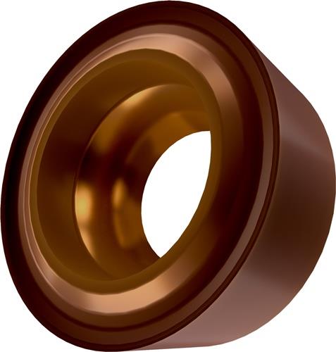 Drehwendeschneidplatte ISO RCMT 10T3MOE-FM:T7325 D.4,4mm MT-CVD beschichtet