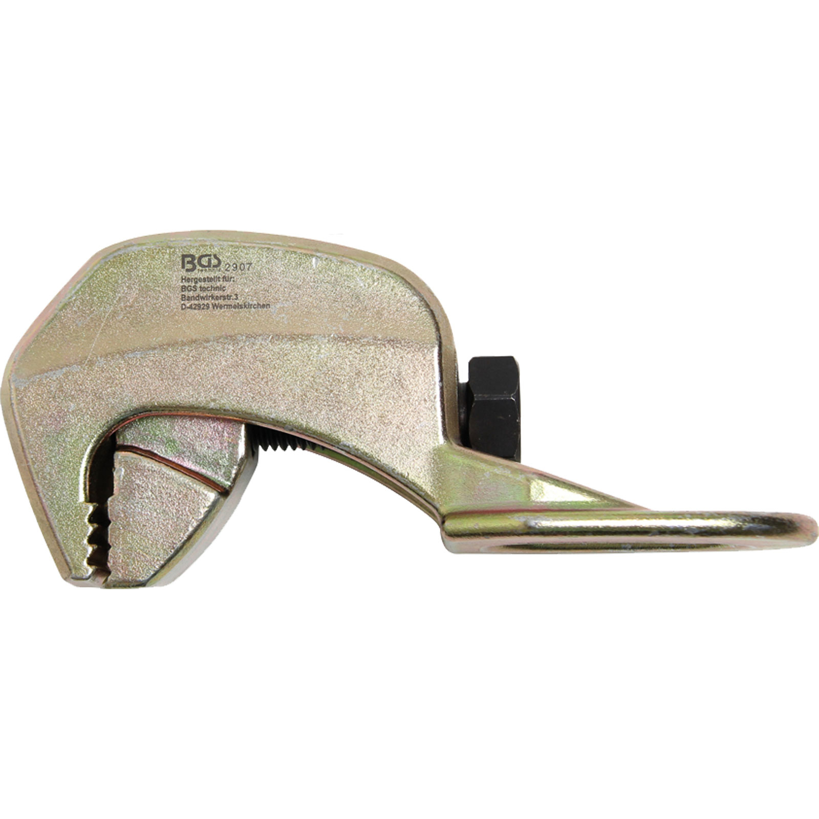 BGS Karosserie-Richtklemme 90° gewinkelt 40 mm eine Zugrichtung max. 2 t - 2907