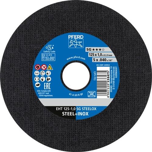 PFERD Trennscheibe SG STEELOX Ø 125 x 1 mm gerade - 61341112