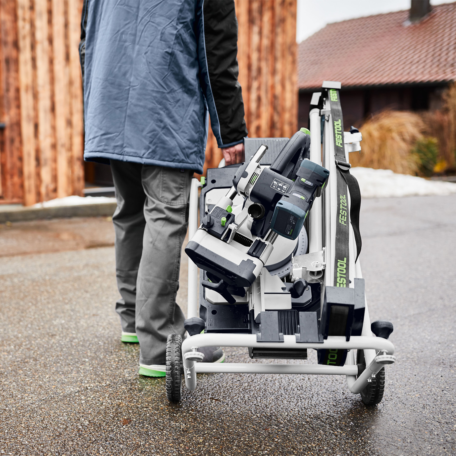 Festool Akku-Kapp-Zugsäge KAPEX KSC 60 EB 5,0 I-UG-Set / 2x 5,0 Ah Akku + Ladegerät - 577958