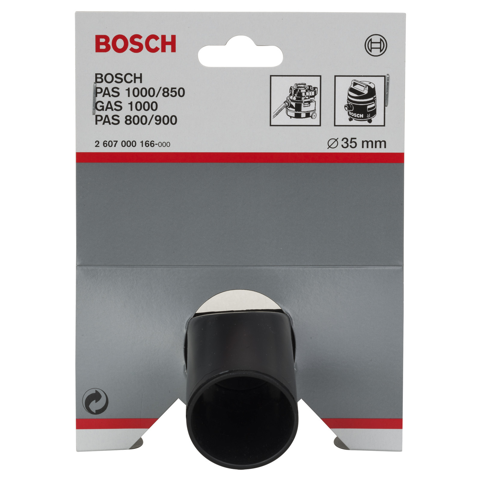 Bosch Kleinsaugdüse für Bosch-Sauger, 35 mm -2607000166