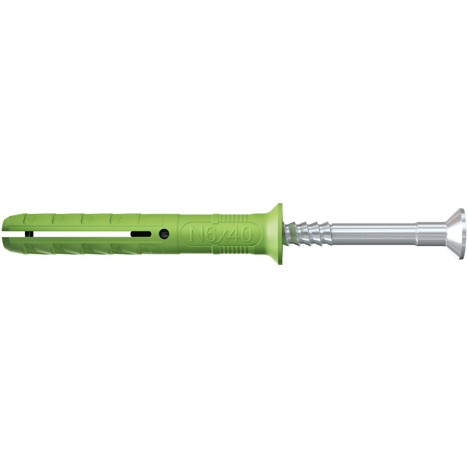 Fischer Nageldübel N GREEN S Senkkopf Schachtelware