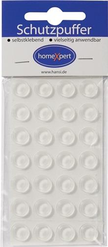 Türanschlagdämpfer 12mm Ku. klar selbstklebend - 531215