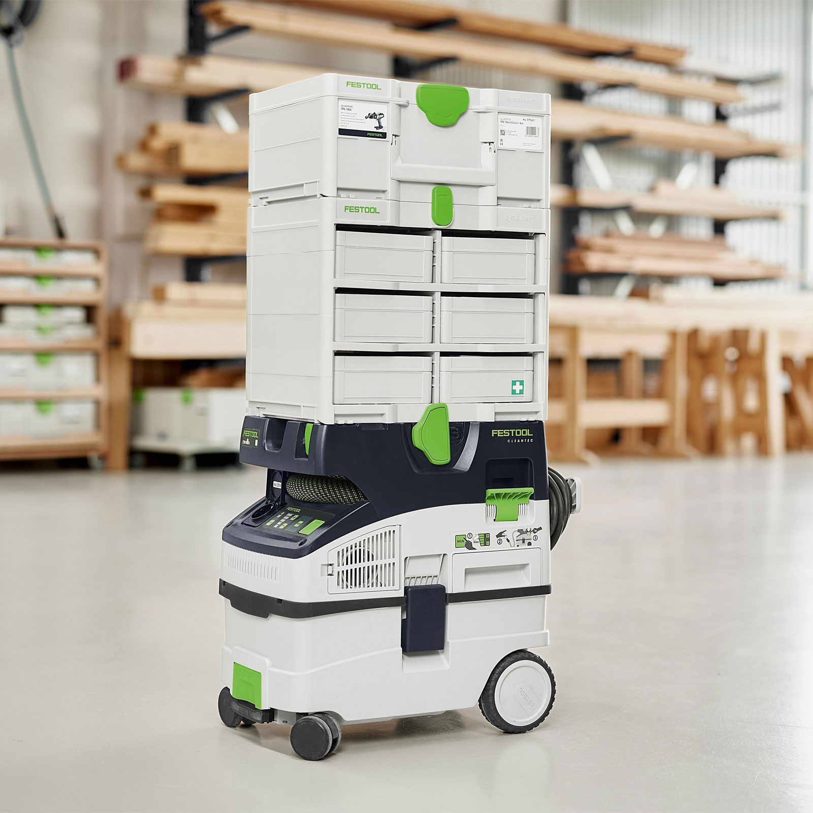 Festool Systainer³ Rack SYS3-RK/6 M 337-Set - 577816