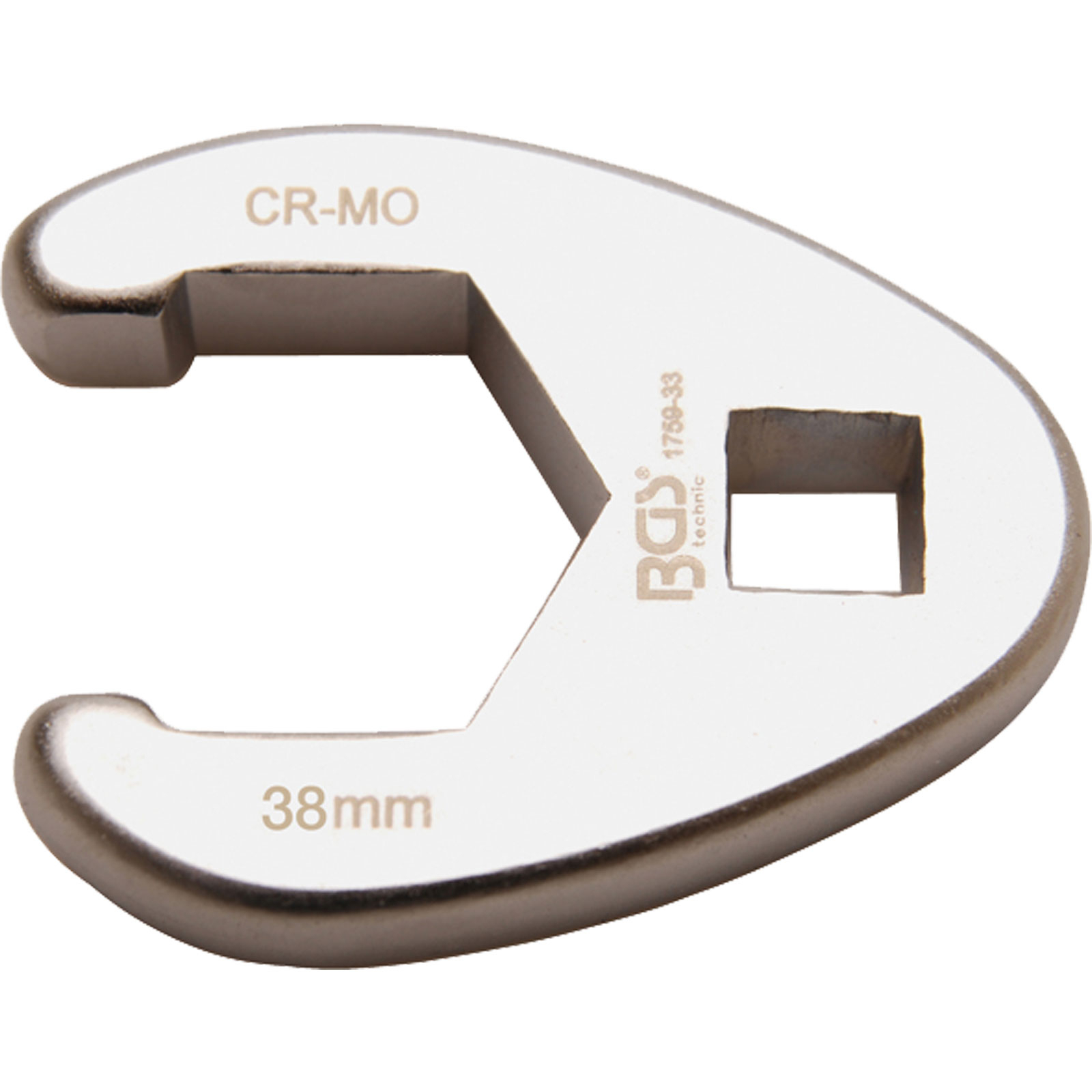 BGS Hahnenfußschlüssel Antrieb Innenvierkant 20 mm (3/4") SW 38 mm - 1759-38
