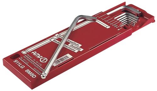 AMF Winkelschraubendrehersatz 911LG-BM8D 8tlg. in Schiebekassette - 46078