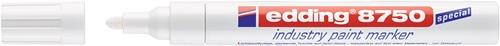 edding Industrie-Lackmarker 8750 weiß Strich-B. 2-4 mm Rundspitze - 4-8750049