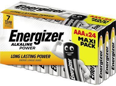 Energizer Batterie Alkaline Power E303271700 AAA 24 St./Pack.