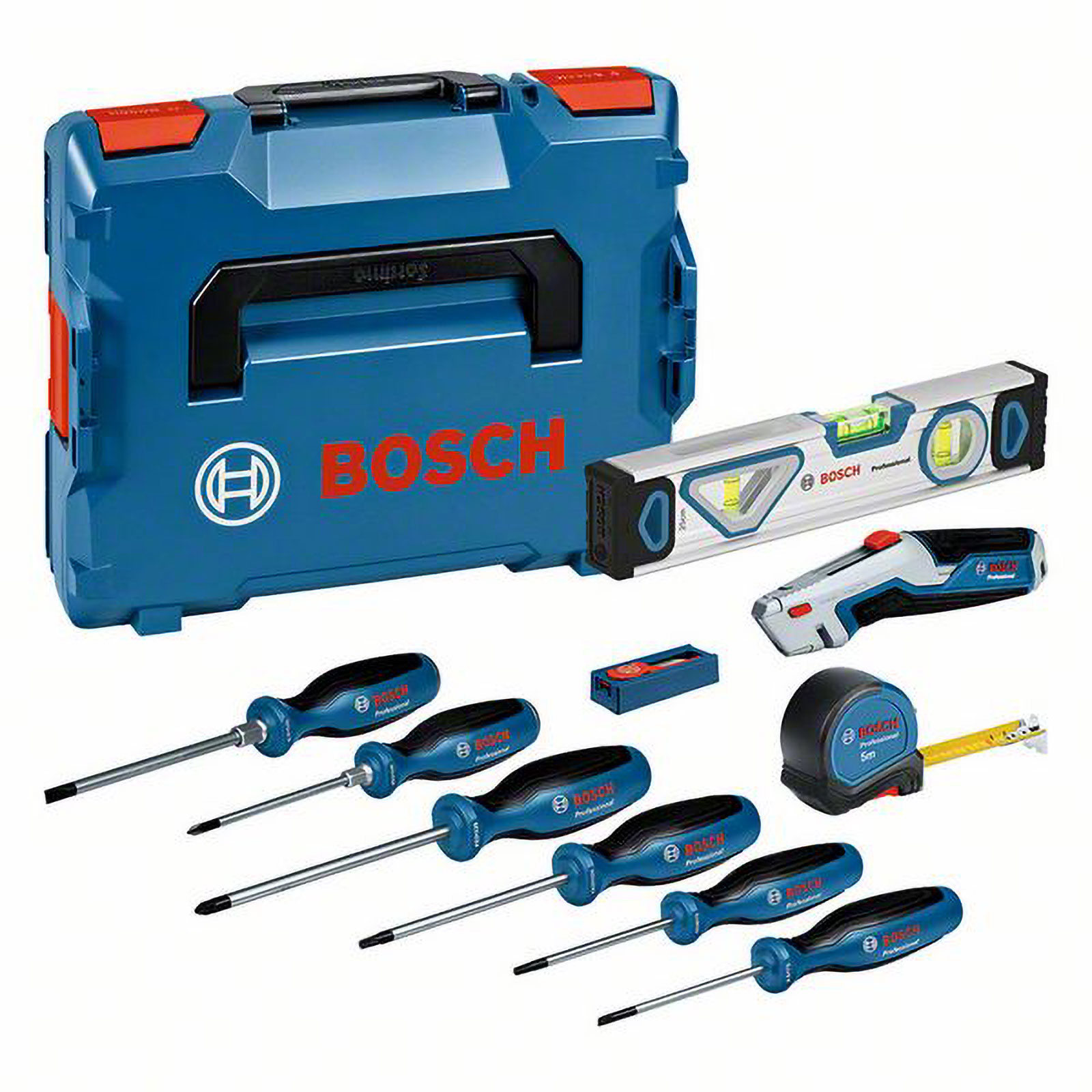 Bosch Combo Kit mit Schraubendrehern und verschiedenen Handwerkzeugen 19tlg. - 0615990N2R
