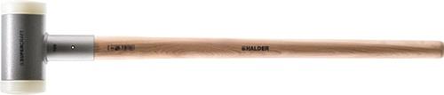 Halder SUPERCRAFT-Vorschlaghammer rückschlagfrei mit Hickorystiel Ø 80 mm / 4 kg Nylon - 3366.081