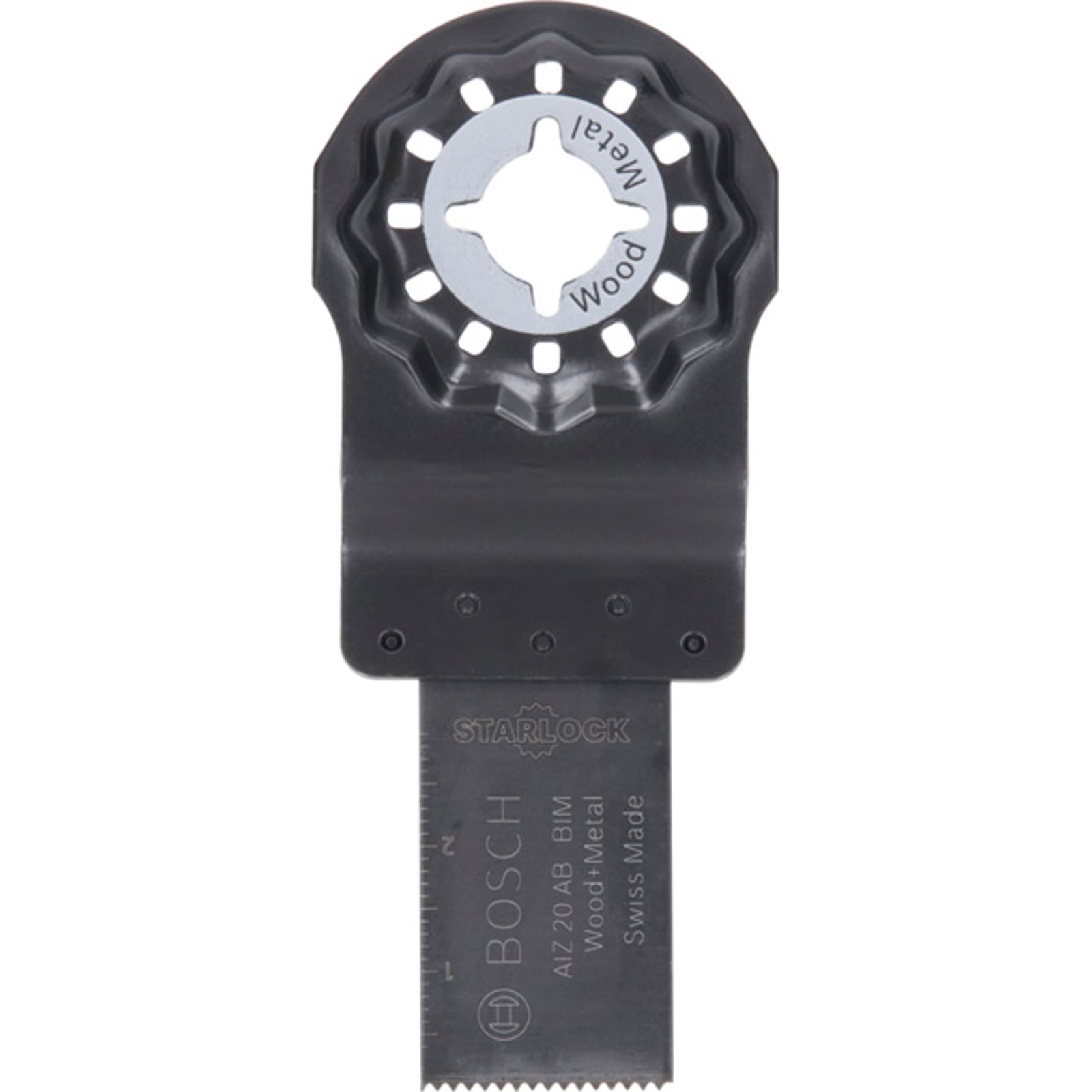 Bosch Starlock BIM Tauchsägeblatt AIZ 20 AB Wood and Metal 20 x 30 mm - 2609256950