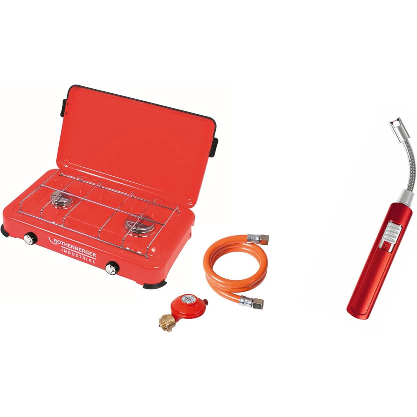 ROTHENBERGER Industrial Duo-Campingkocher inkl. USB Feuerzeug - 1500005113