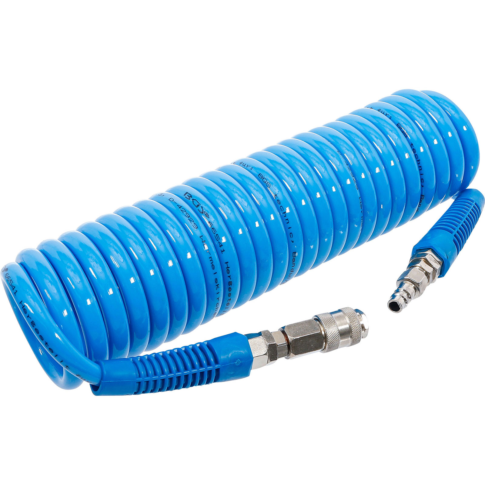 BGS Druckluft-Spiralschlauch 6 m - 66541