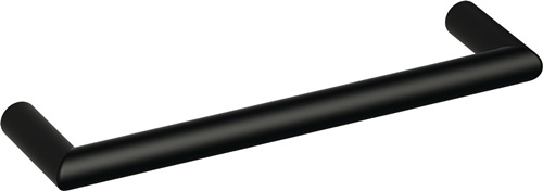 HEWI Möbelgriff 562.10B128 Ku.90 tiefschwarz ma 128mm D.10mm - 562.10B128 90